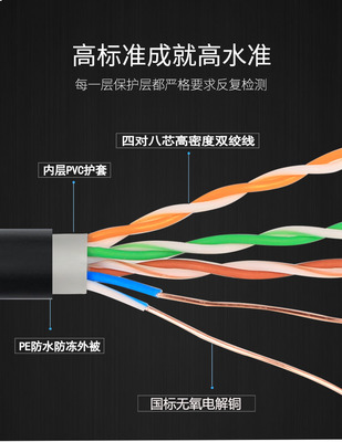 上海秋叶原超五类双屏蔽网络线 打造千兆家装网络新体验