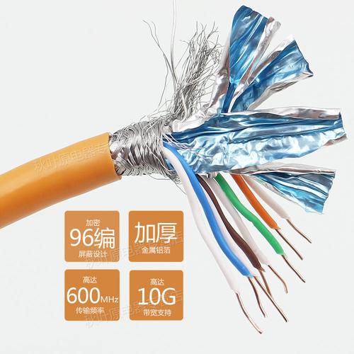 电信工程线1000m家用高速传输网络线连接线adsl猫跳线宽带电脑网线